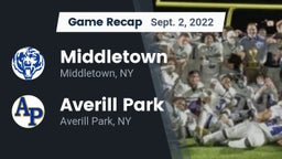Recap: Middletown  vs. Averill Park  2022