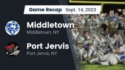 Recap: Middletown  vs. Port Jervis  2023
