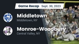 Recap: Middletown  vs. Monroe-Woodbury  2023