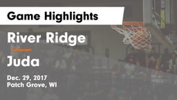 River Ridge  vs Juda Game Highlights - Dec. 29, 2017