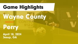 Wayne County  vs Perry  Game Highlights - April 18, 2024