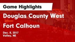 Douglas County West  vs Fort Calhoun  Game Highlights - Dec. 8, 2017
