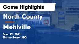 North County  vs Mehlville  Game Highlights - Jan. 19, 2021