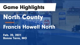 North County  vs Francis Howell North  Game Highlights - Feb. 20, 2021