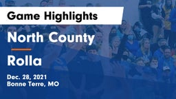 North County  vs Rolla  Game Highlights - Dec. 28, 2021
