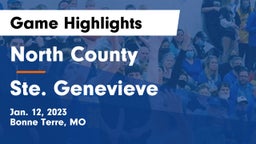North County  vs Ste. Genevieve  Game Highlights - Jan. 12, 2023