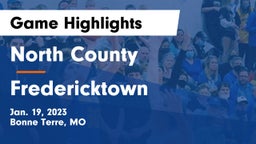 North County  vs Fredericktown  Game Highlights - Jan. 19, 2023