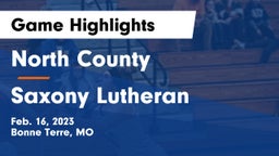 North County  vs Saxony Lutheran  Game Highlights - Feb. 16, 2023