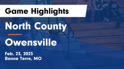 North County  vs Owensville  Game Highlights - Feb. 23, 2023