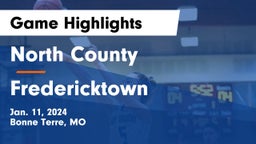North County  vs Fredericktown  Game Highlights - Jan. 11, 2024