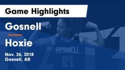 Gosnell  vs Hoxie  Game Highlights - Nov. 26, 2018