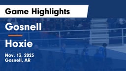 Gosnell  vs Hoxie  Game Highlights - Nov. 13, 2023