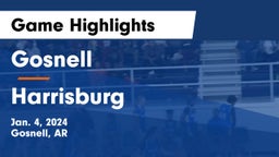 Gosnell  vs Harrisburg  Game Highlights - Jan. 4, 2024