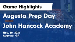 Augusta Prep Day  vs John Hancock Academy Game Highlights - Nov. 30, 2021