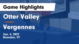Otter Valley  vs Vergennes Game Highlights - Jan. 4, 2022