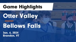 Otter Valley  vs Bellows Falls  Game Highlights - Jan. 6, 2024