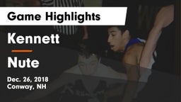 Kennett  vs Nute Game Highlights - Dec. 26, 2018