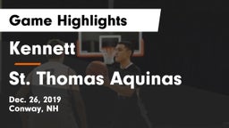 Kennett  vs St. Thomas Aquinas  Game Highlights - Dec. 26, 2019