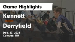 Kennett  vs Derryfield  Game Highlights - Dec. 27, 2021