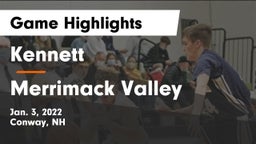 Kennett  vs Merrimack Valley  Game Highlights - Jan. 3, 2022
