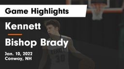 Kennett  vs Bishop Brady  Game Highlights - Jan. 10, 2022