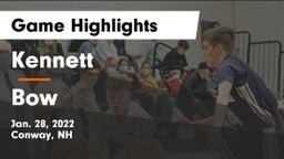 Kennett  vs Bow  Game Highlights - Jan. 28, 2022