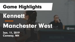 Kennett  vs Manchester West Game Highlights - Jan. 11, 2019