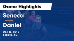 Seneca  vs Daniel  Game Highlights - Dec 16, 2016