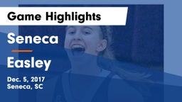 Seneca  vs Easley Game Highlights - Dec. 5, 2017