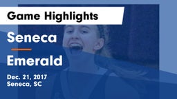 Seneca  vs Emerald  Game Highlights - Dec. 21, 2017