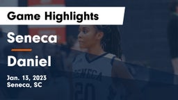 Seneca  vs Daniel  Game Highlights - Jan. 13, 2023