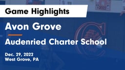 Avon Grove  vs Audenried Charter School Game Highlights - Dec. 29, 2022