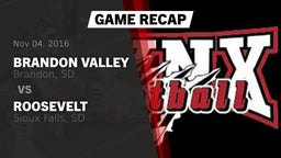 Recap: Brandon Valley  vs. Roosevelt  2016
