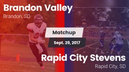 Matchup: Brandon Valley High vs. Rapid City Stevens  2017