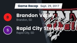Recap: Brandon Valley  vs. Rapid City Stevens  2017