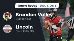 Recap: Brandon Valley  vs. Lincoln  2018