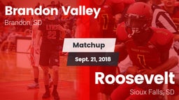 Matchup: Brandon Valley High vs. Roosevelt  2018