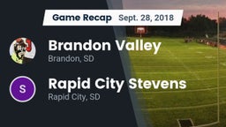 Recap: Brandon Valley  vs. Rapid City Stevens  2018