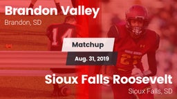 Matchup: Brandon Valley High vs. Sioux Falls Roosevelt  2019