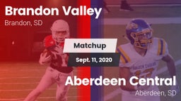 Matchup: Brandon Valley High vs. Aberdeen Central  2020
