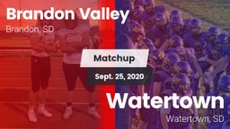 Matchup: Brandon Valley High vs. Watertown  2020