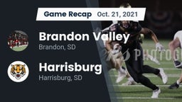 Recap: Brandon Valley  vs. Harrisburg  2021