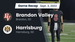 Recap: Brandon Valley  vs. Harrisburg  2022