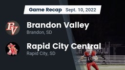 Recap: Brandon Valley  vs. Rapid City Central  2022