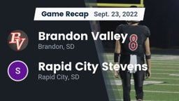 Recap: Brandon Valley  vs. Rapid City Stevens  2022