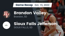 Recap: Brandon Valley  vs. Sioux Falls Jefferson  2022