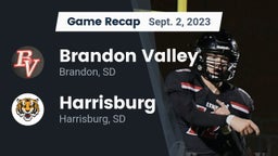 Recap: Brandon Valley  vs. Harrisburg  2023