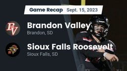 Recap: Brandon Valley  vs. Sioux Falls Roosevelt  2023