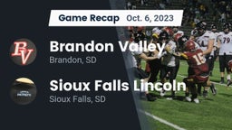 Recap: Brandon Valley  vs. Sioux Falls Lincoln  2023