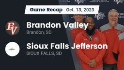 Recap: Brandon Valley  vs. Sioux Falls Jefferson  2023